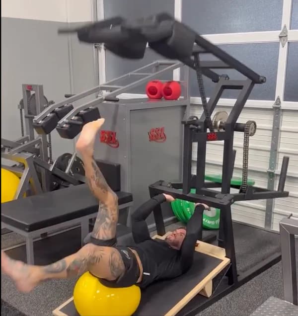 Cody Garbrandt training at Sport Science Lab
