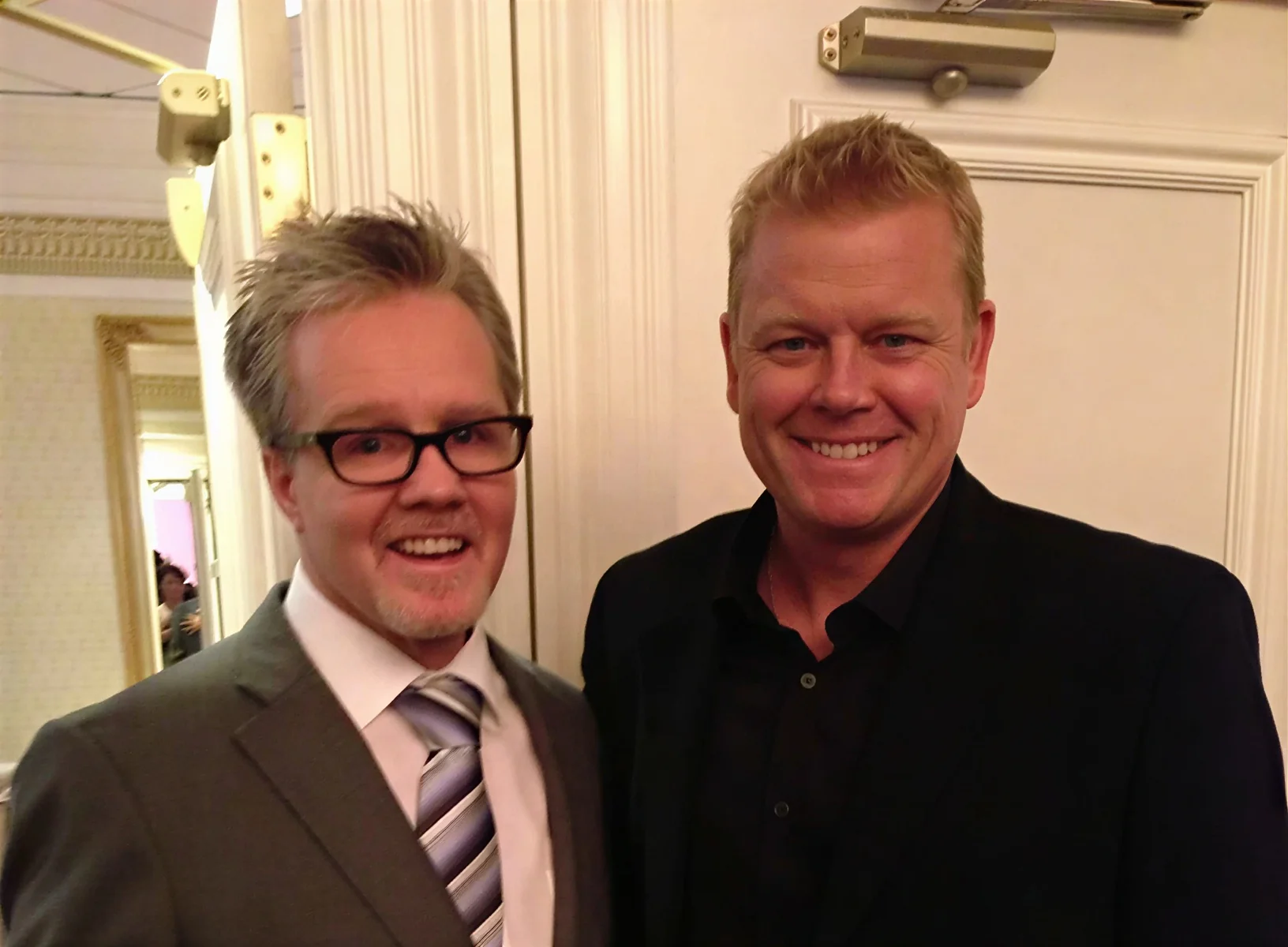 Gavin Macmillan with legendary boxing trainer Freddie Roach